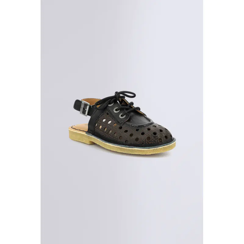KICK LELLA NOIR SANDALES Cuir Femme