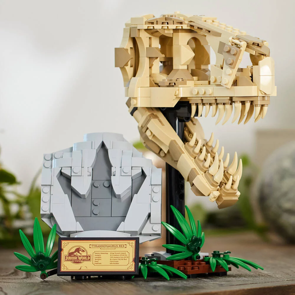 LEGO®JURASSIC WORLD™ 76964 - LES FOSSILES DE DINOSAURES : LE CRANE DU T. REX