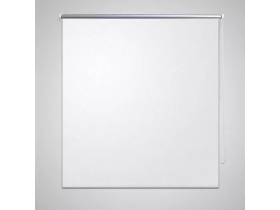 Store enrouleur occultant 120 x 230 cm blanc