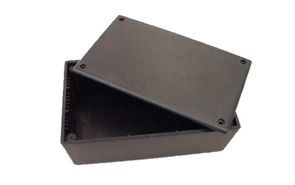 Gehäuse WCAH2851, 160x95x55mm SchwarzABS-Plastikgehäuse, Schwarz