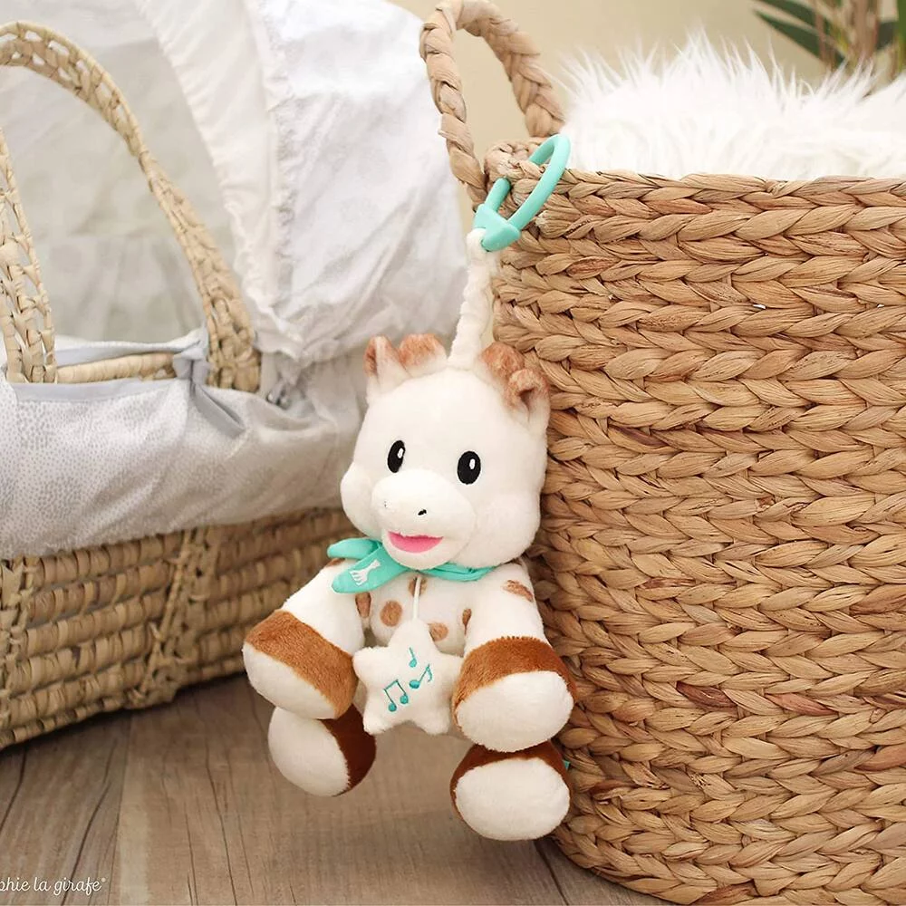 PELUCHE SOPHIE AVEC BOITE A MUSIQUE