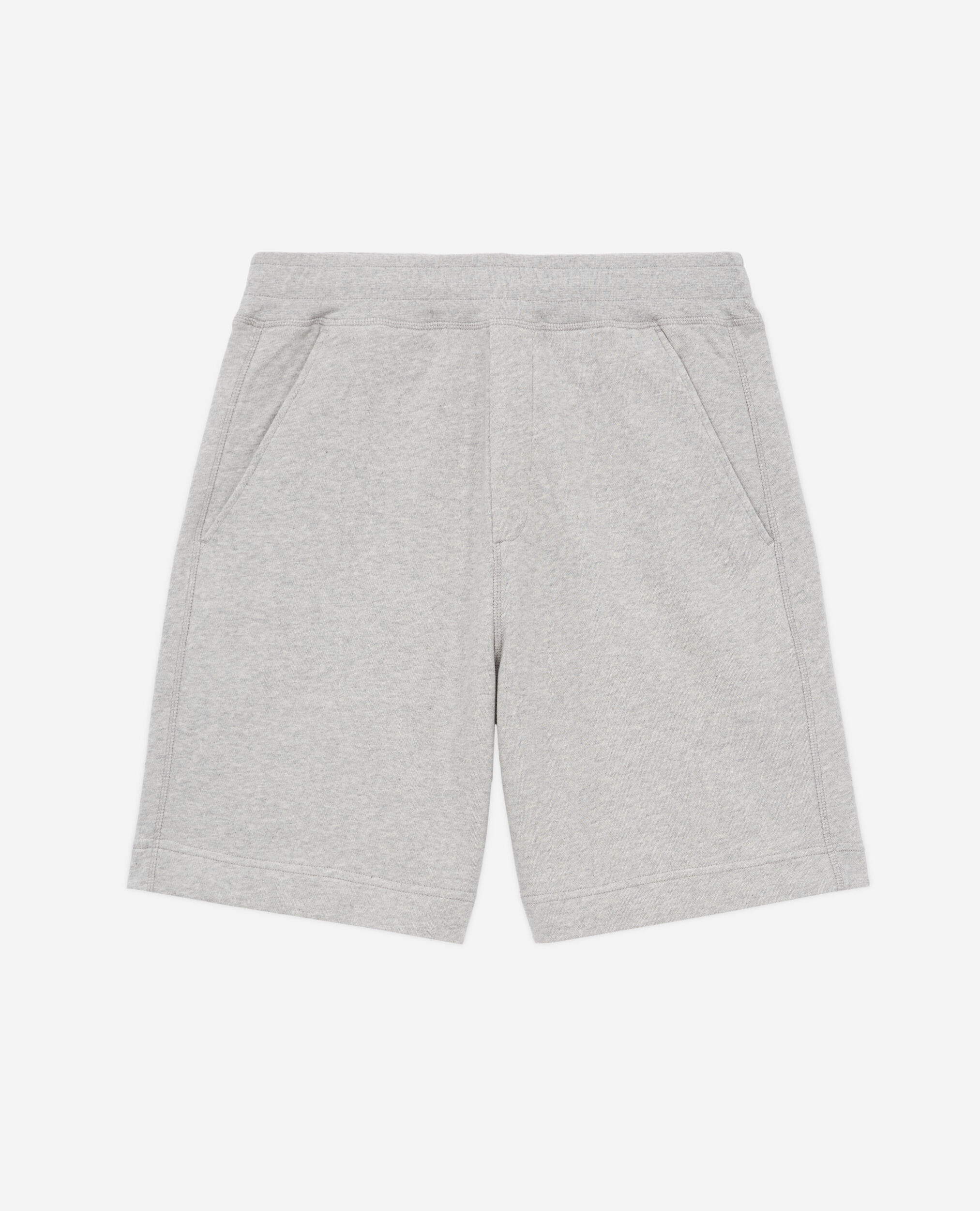 Short molletonné gris clair