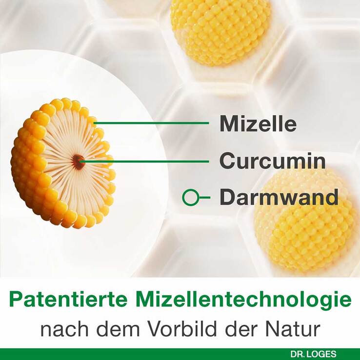 Curcumin-Loges plus Boswellia Kapseln, 60 St