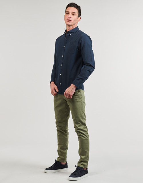 Jack & Jones - JJEOXFORD SHIRT LS - Marine