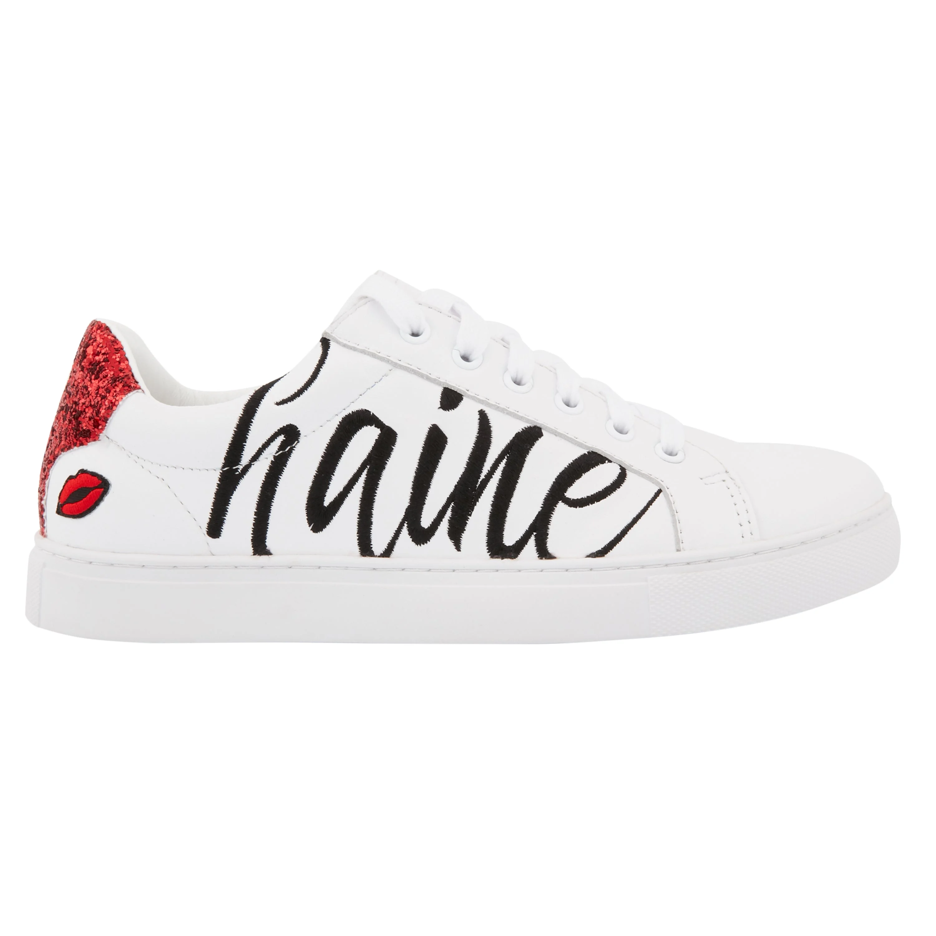 SIMONE AMOUR HAINE - Sneakers en cuir | Blanc