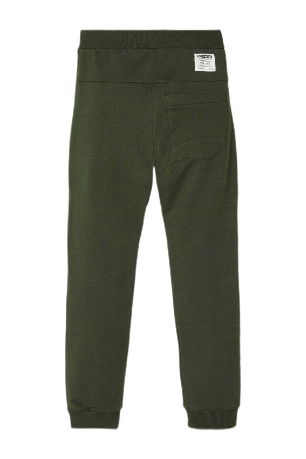 NAME IT joggingbroek NKMHONK donkergroen