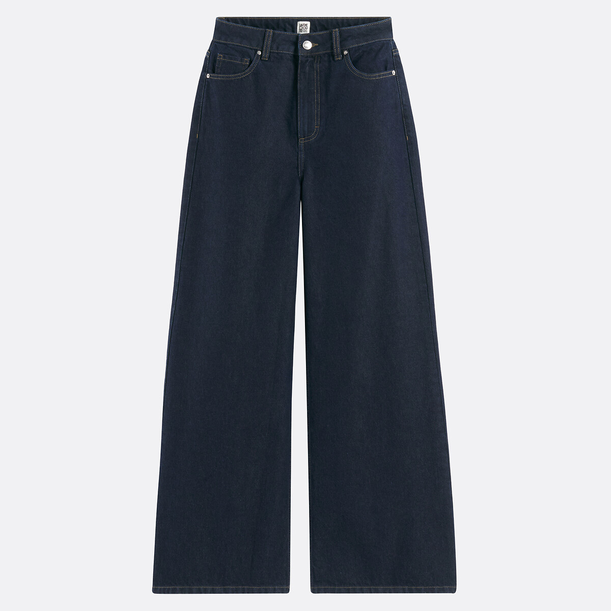 COLEÇÕES LA REDOUTE<br>Calças jeans extra grandes, cintura alta