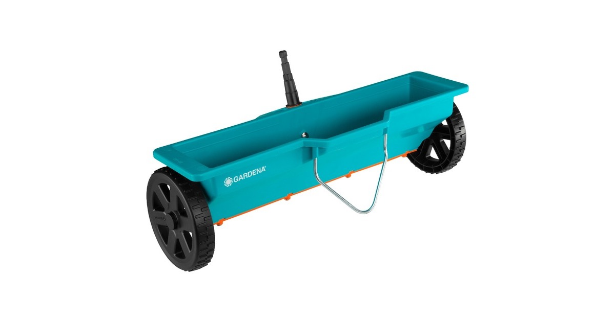 GARDENACombisystem strooiwagen strooiapparatuur  (Turquoise, 420-20)
