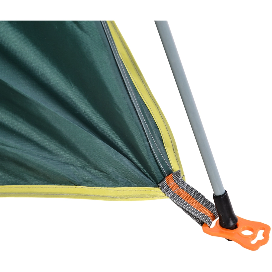 Outsunny Campingzelt für 3-4 Personen olivegrün