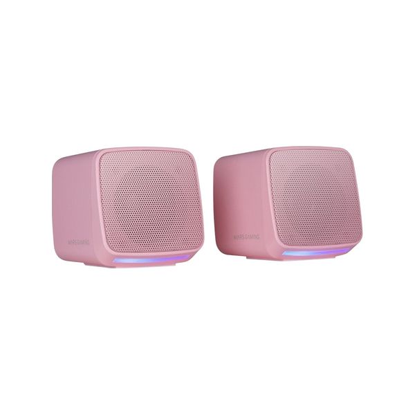 Mars Gaming Colunas MS-PRO RGB 2.0 10W Rosas