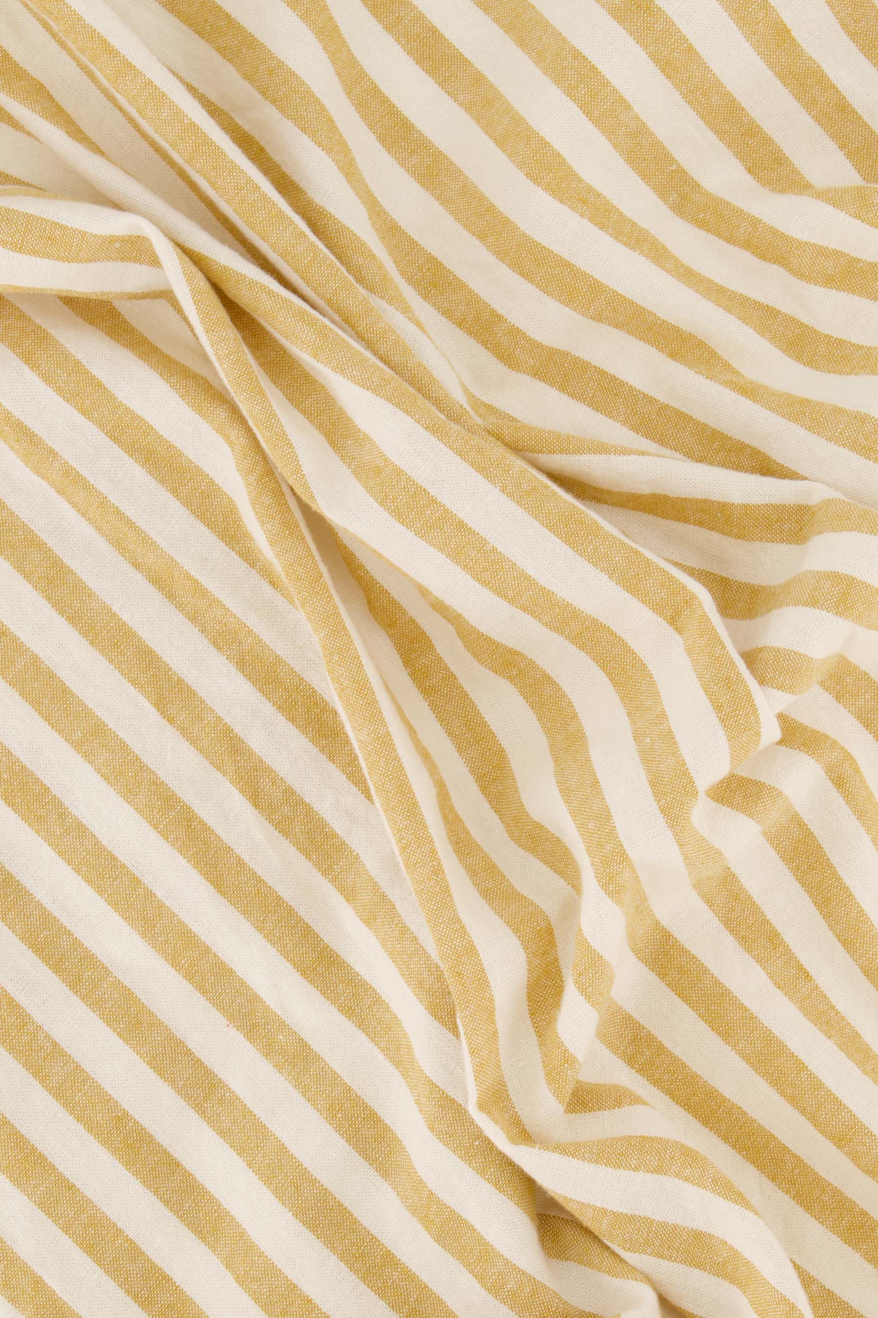 linnen streep blouse