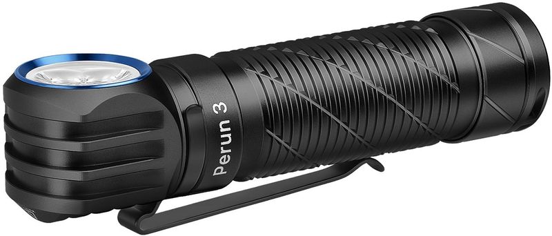 Olight - Perun 3 - Zaklamp-Hoofdlamp - Zwart - Oplaadbaar