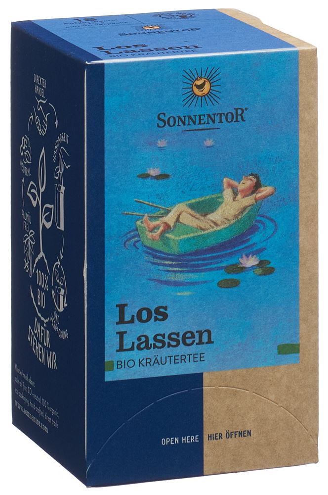 SONNENTOR Loslassen Tee<br>18 Stück, Beutel, BIO