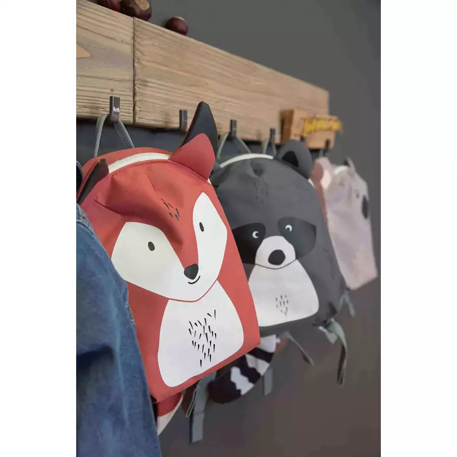 Lässig Kinderrucksack mit Brotdose & Trinkflasche About Friends rot