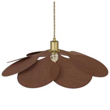 KARWEI hanglamp Linde bruin ø57 cm