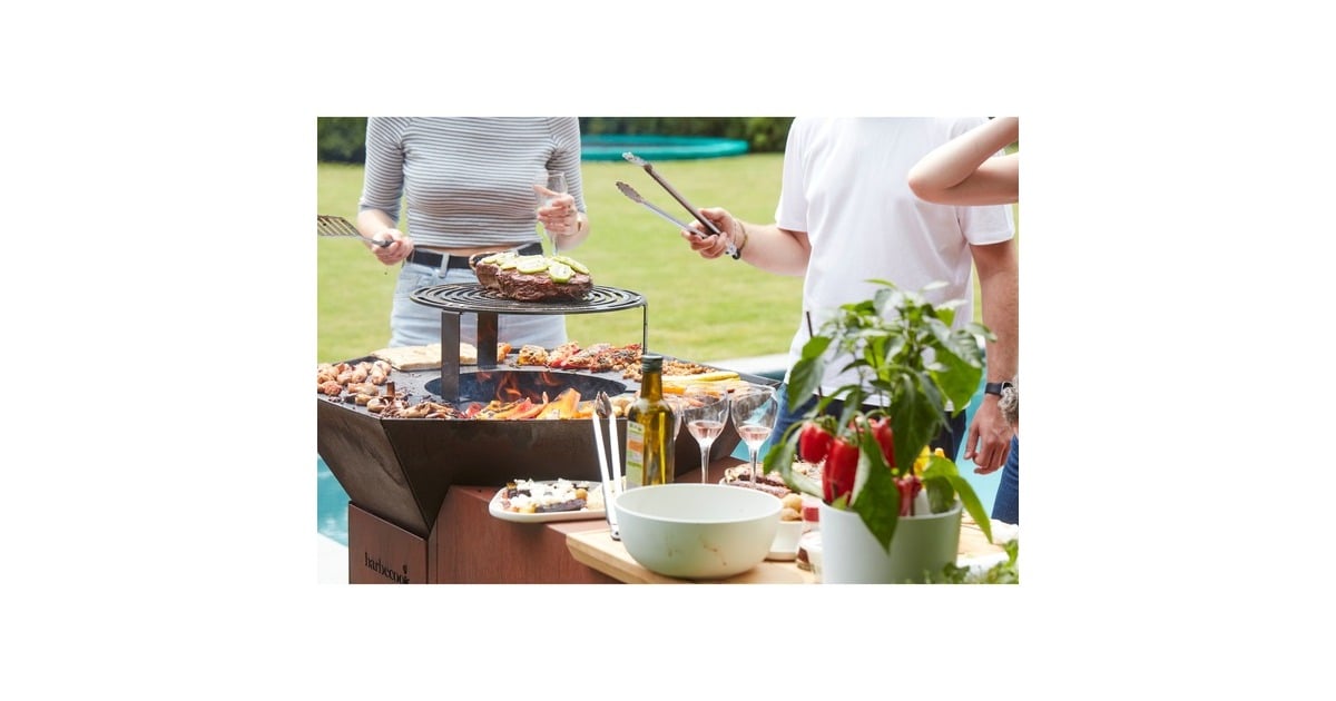 BarbecookNestor Island uit cortenstaal barbecue