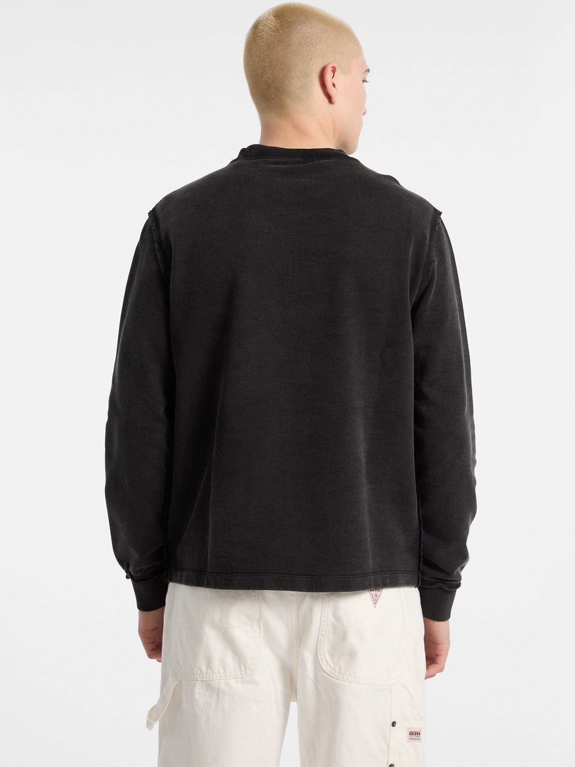 Camiseta de gola redonda leve e ecológica GUESS Originals