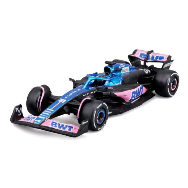 Bburago Carro Miniatura F1 Renault Alpine A523 Racing Esteban Ocon 31 1/43