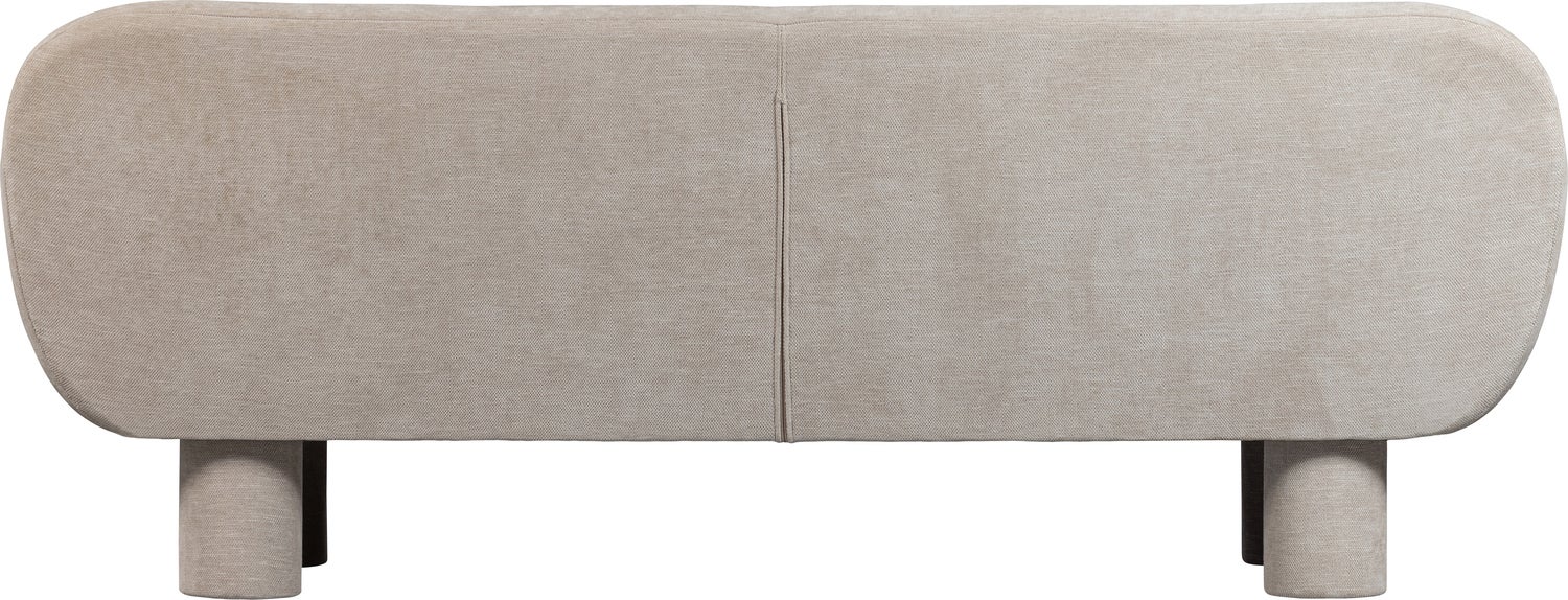 WOOOD 2 zits bank Bodi taupe 79 x 186 x 71 cm
