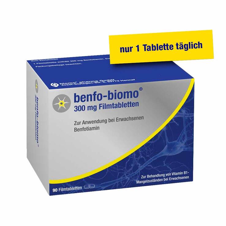 Benfo-biomo 300 mg Filmtabletten, 90 St
