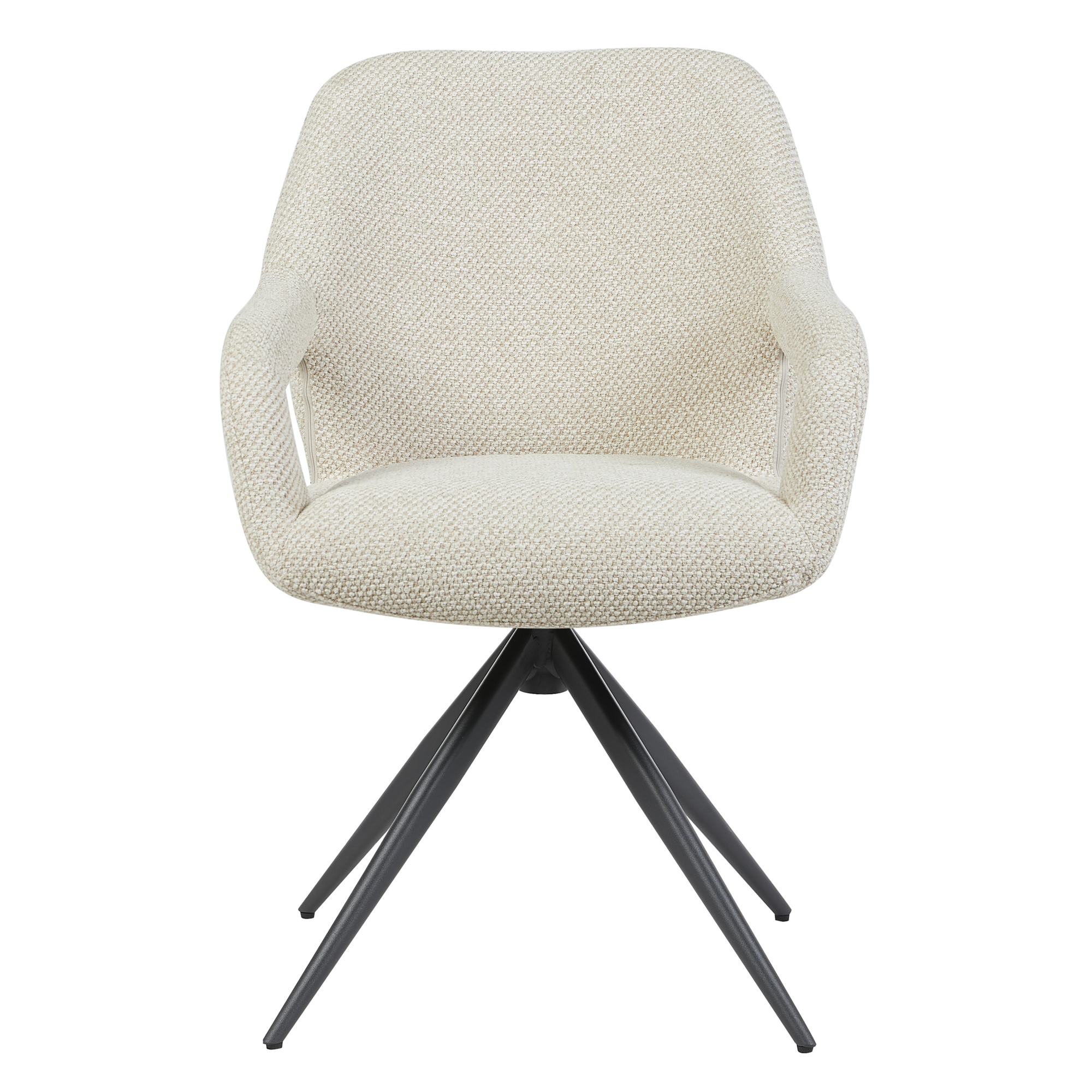 Eetkamerstoel Finn stof beige