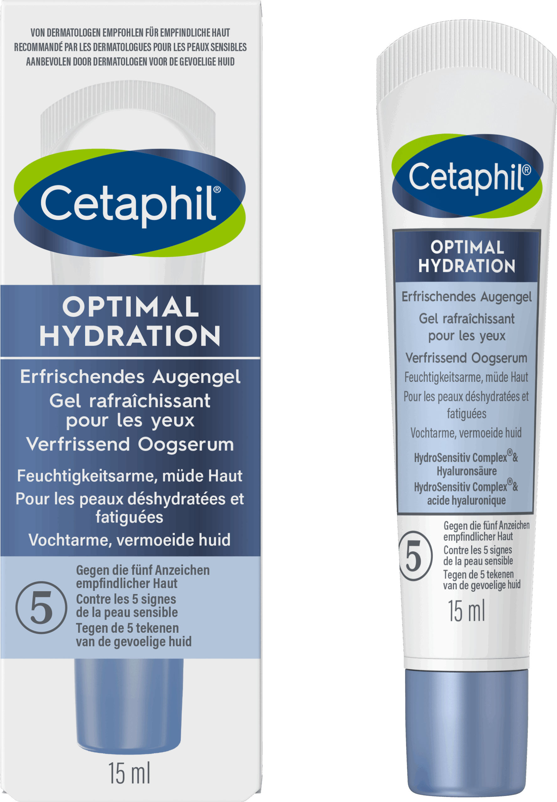 Cetaphil Optimal Hydration Verfrissend Oogserum (15 ml)