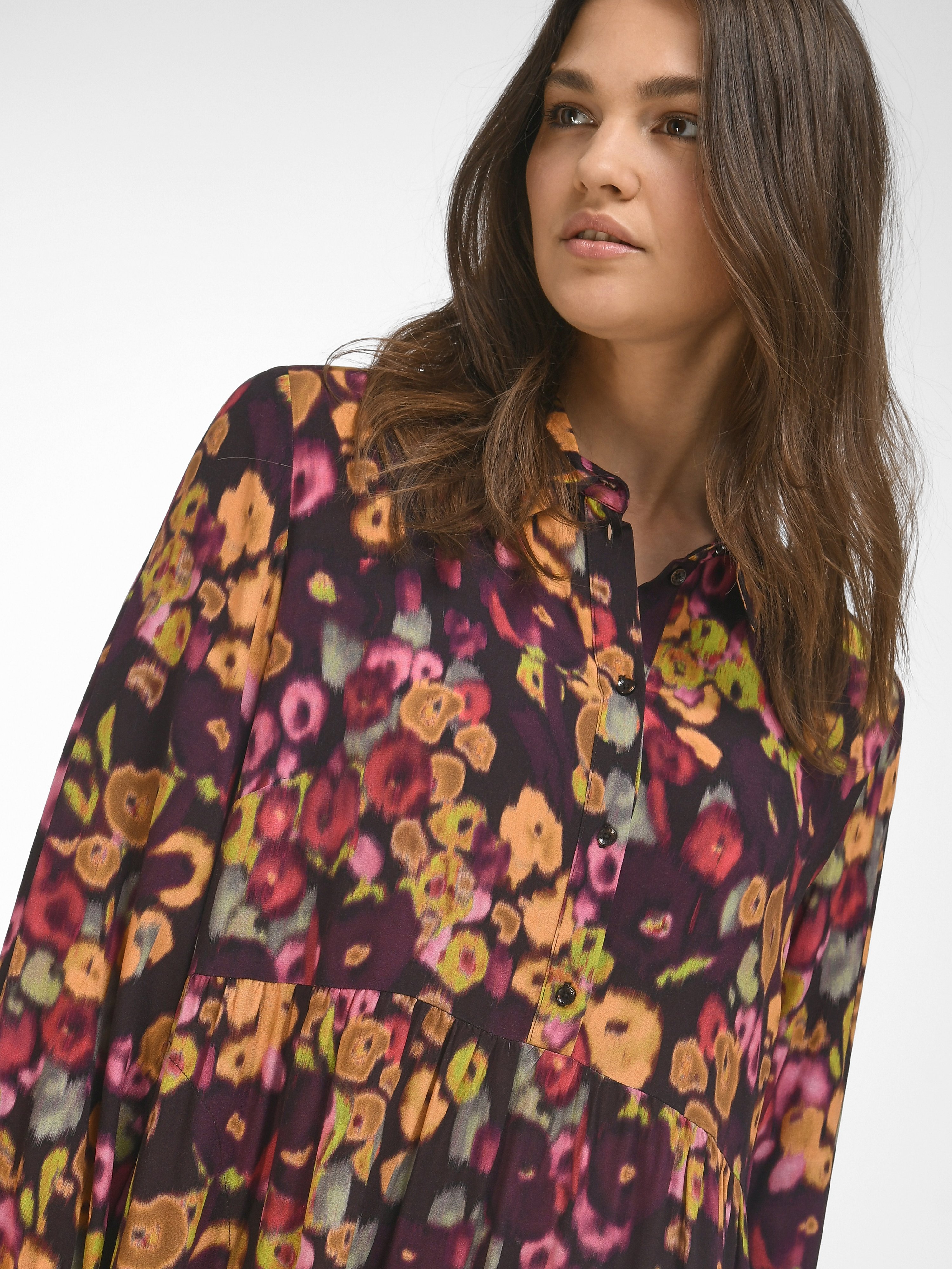 Kleid mit Hemdkragen