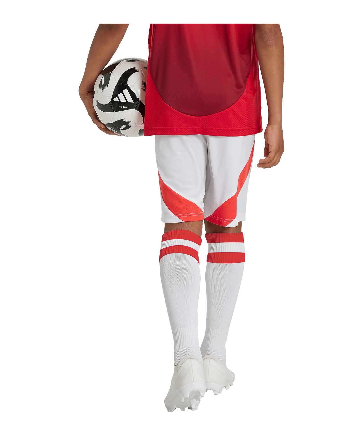 adidas Manchester United Short Home 2024/2025 Kids Weiss