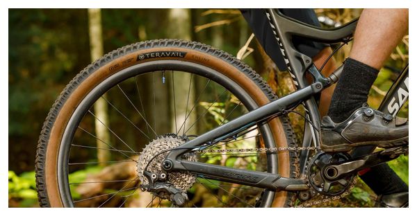 Pneu VTT Teravail Ehline 29'' Tubeless Ready Souple Light & Supple Flancs Beiges Tan