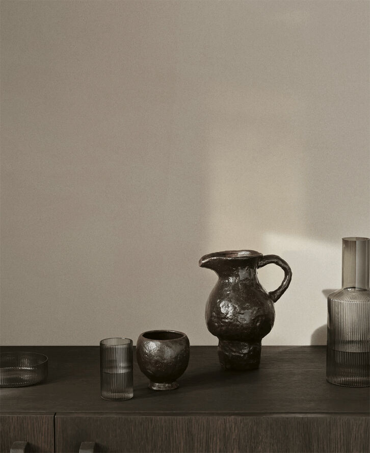 ferm LIVING Doro Jug - Coffee Coffee