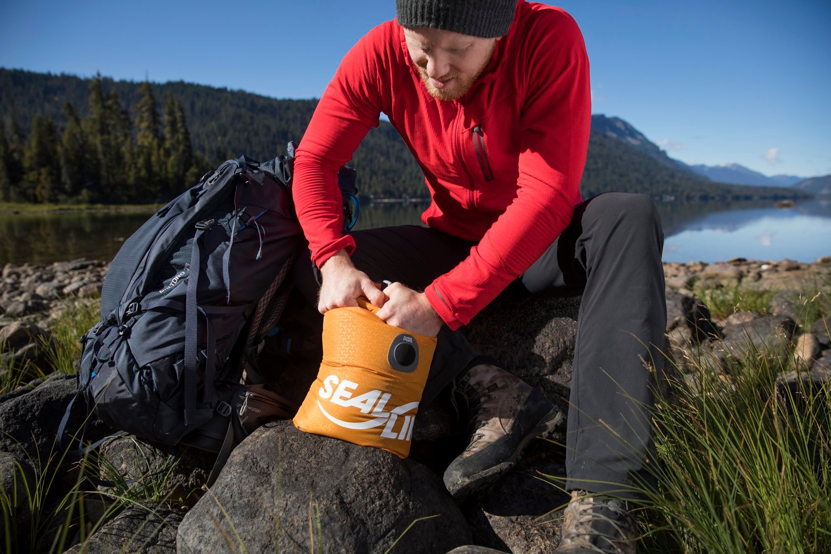 Kjøp SealLine Bulkhead Compression Dry Bag fra Hekta På Tur
