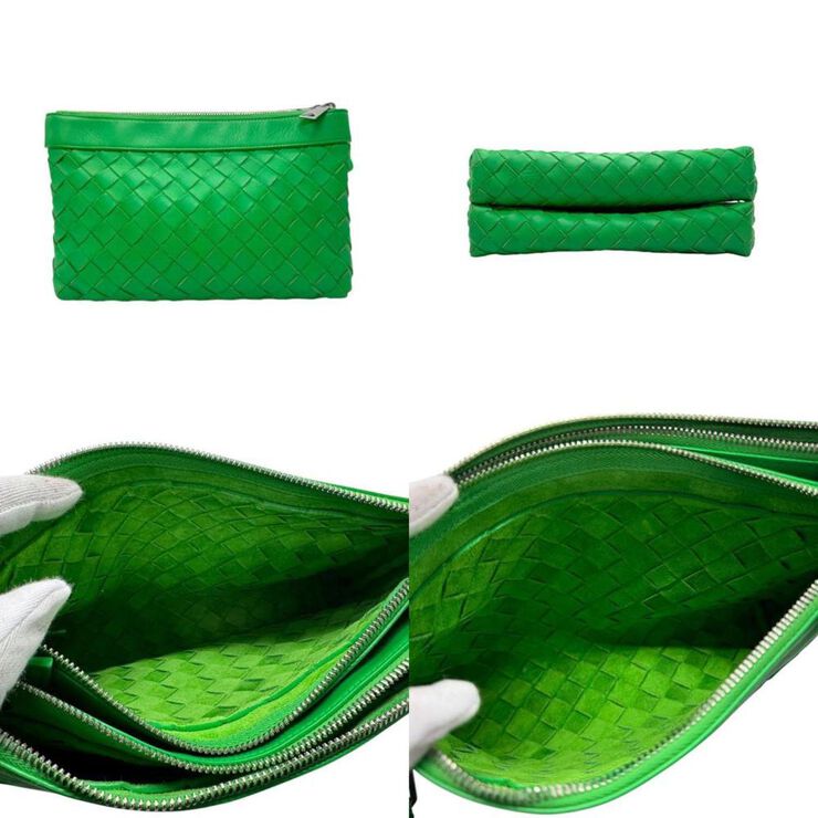 Bottega Veneta Vintage Bottega Veneta Crossbody Bag Green