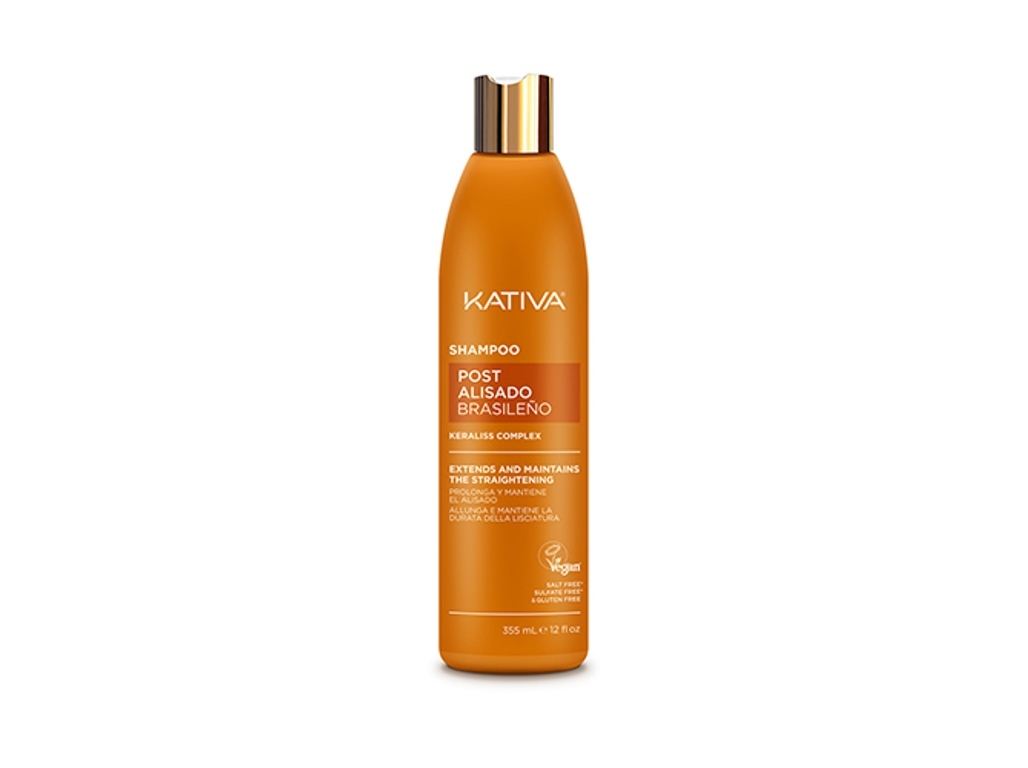 CHAMPÔ KATIVA POST ALISADO 355ML