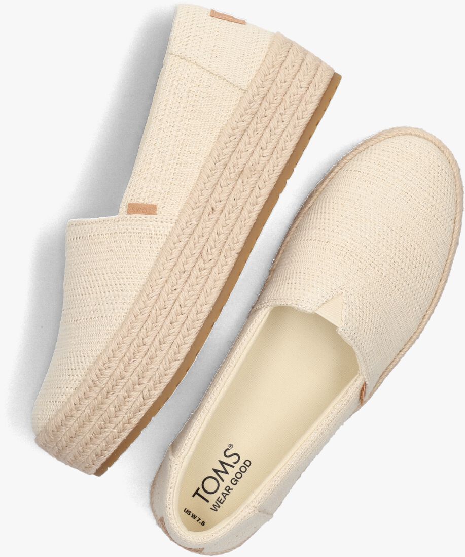 TOMS beige toms espadrilles valencia