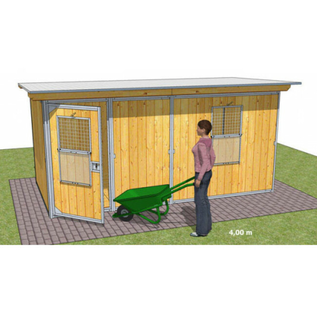 Abri de jardin en bois Rustica Garden