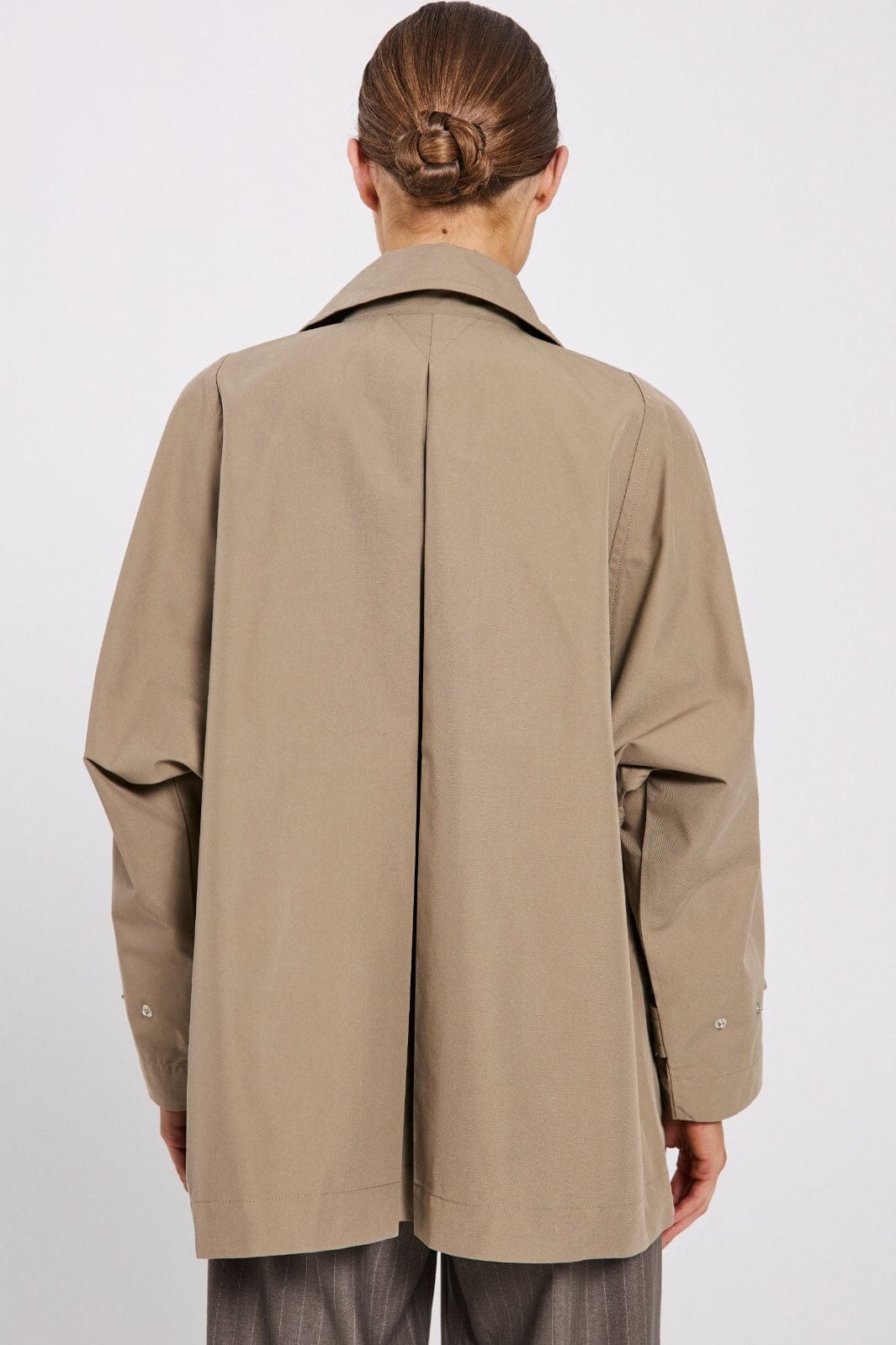 NORR Vana Short Trench Coat