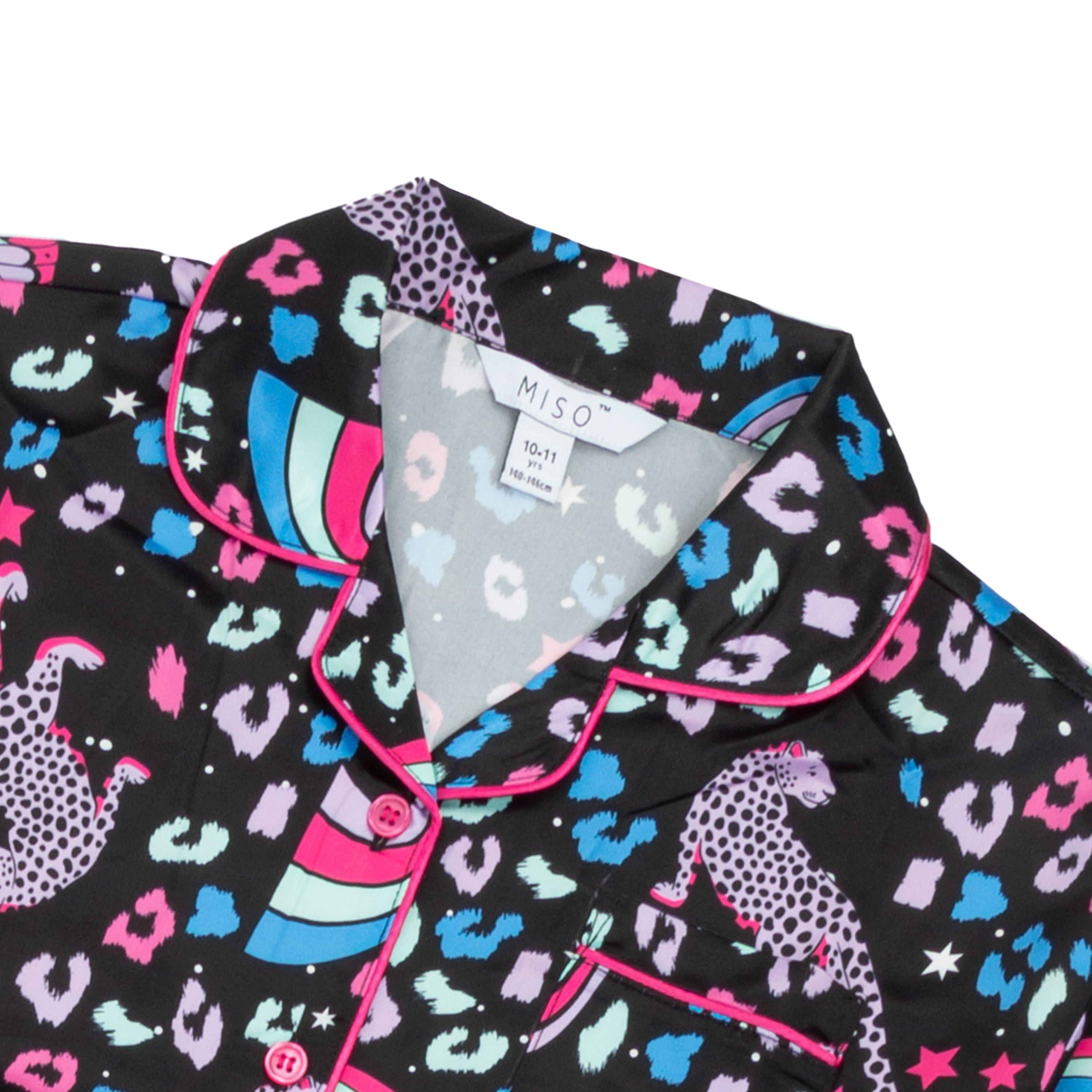 Miso Kids Girls Celestial Satin Pyjama Set