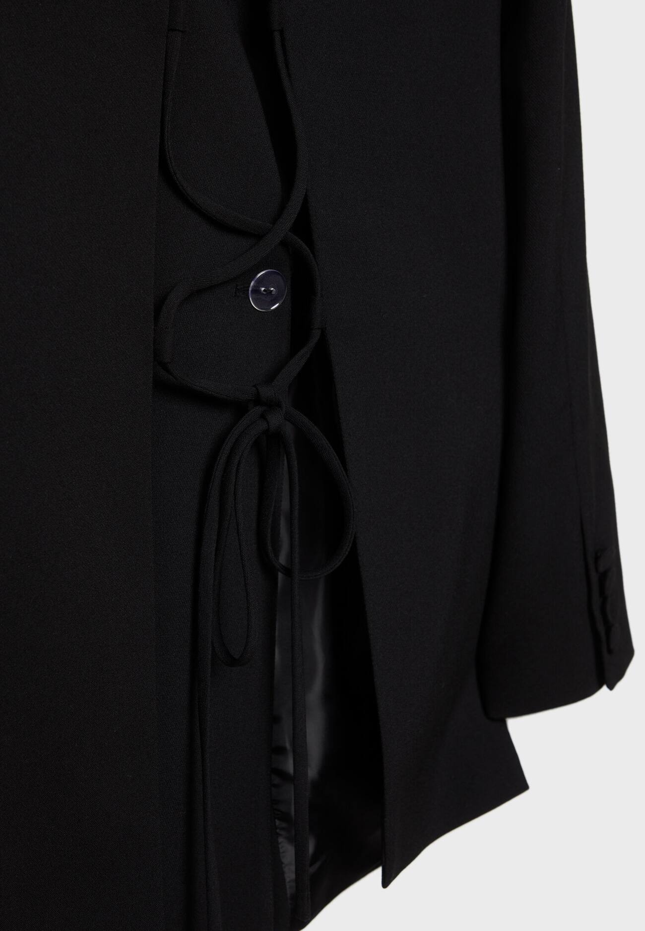 Blazer de abotoamento duplo