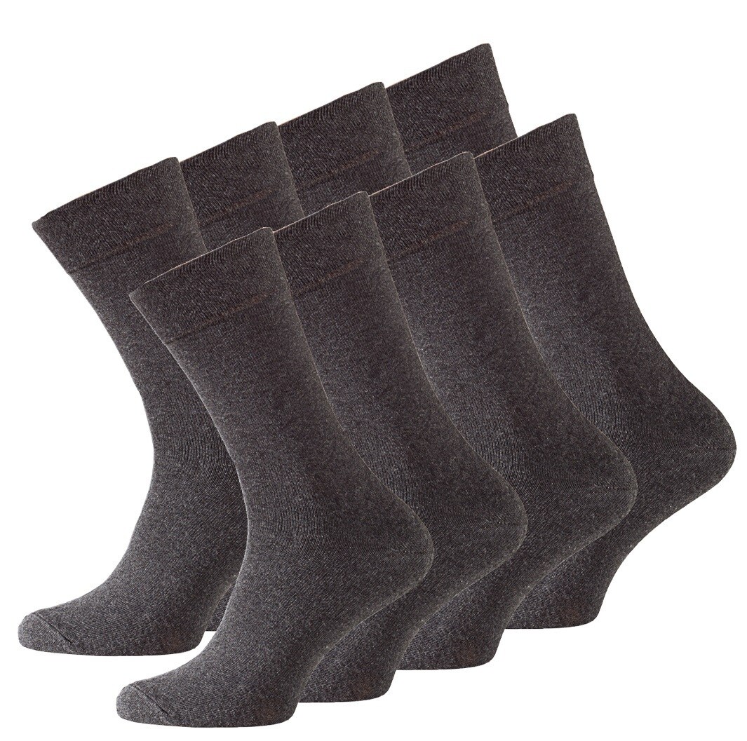 Cotton Prime® Baumwoll Socken ohne Gummibund 8 Paar