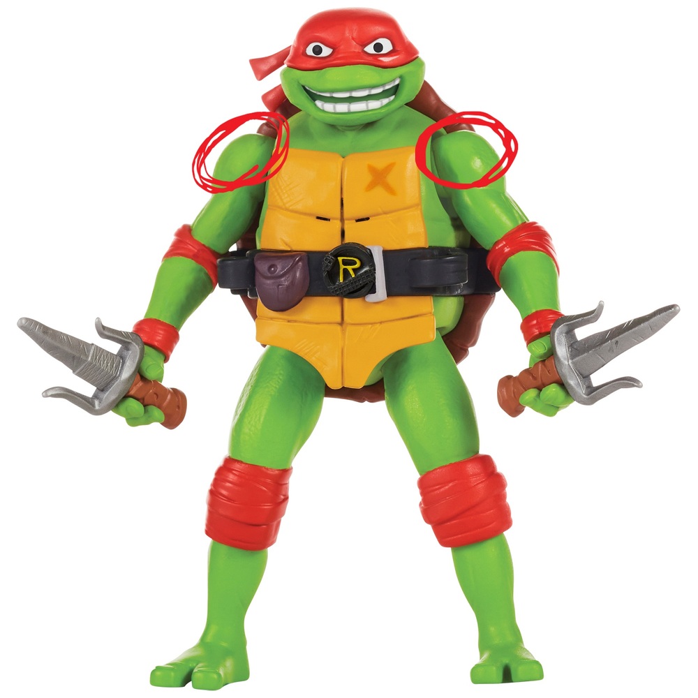 Teenage Mutant Ninja Turtles Mutant Mayhem - Ninja Shouts Figur Raphael
