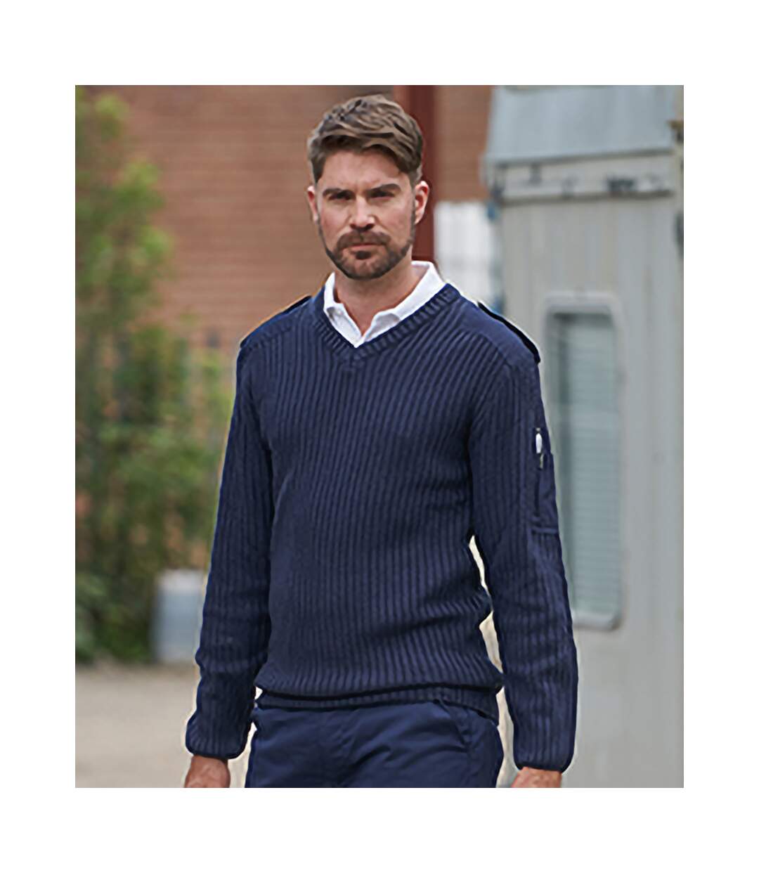 PRO RTX - Pull ACRYLIQUE - Homme (Bleu marine) - UTPC3624