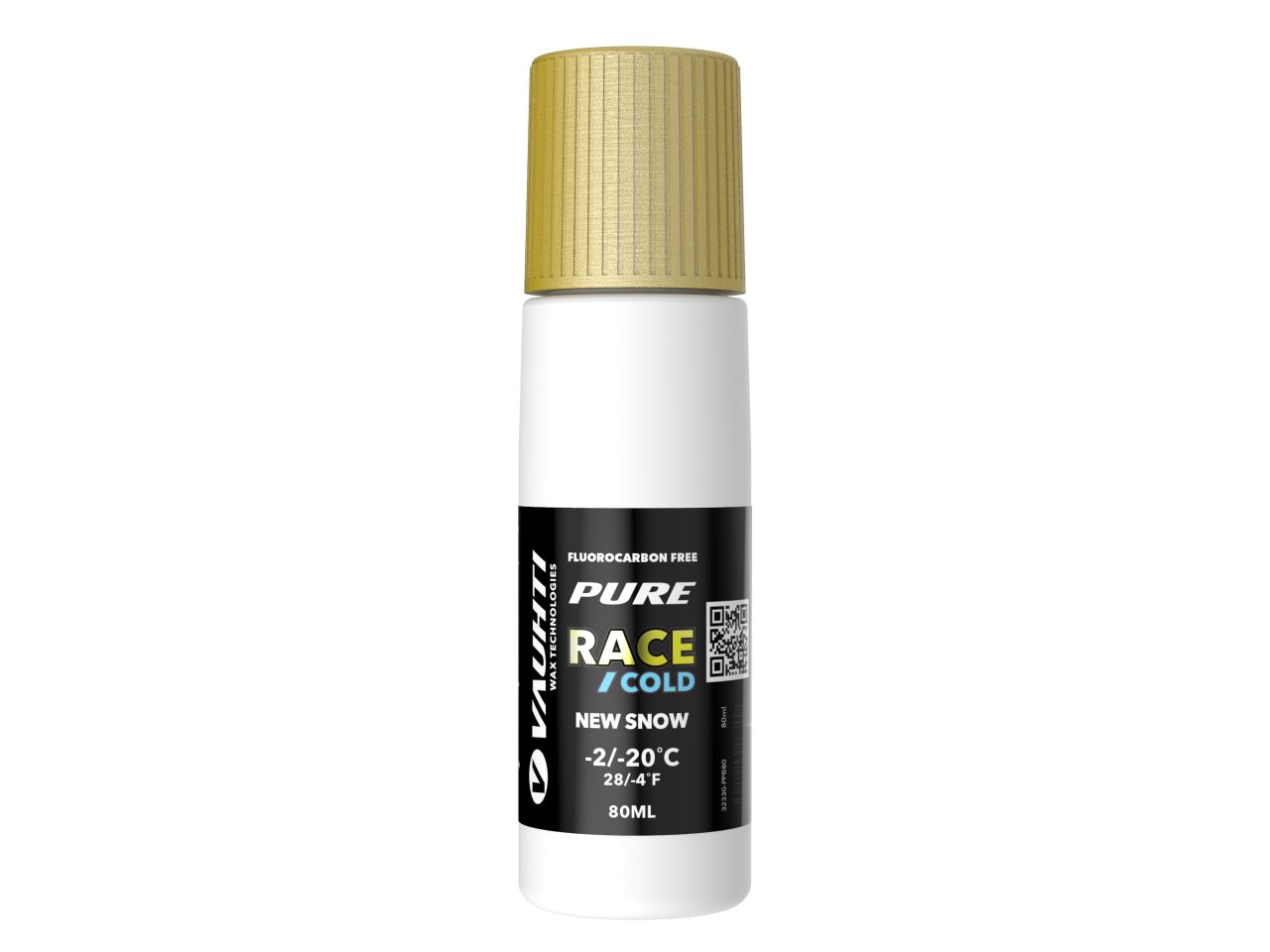 Vauhti Pure Race New Snow Cold Liquid Glide 80ml Konkurranseglider som egner seg på ny og finkornet snø og minusgrader