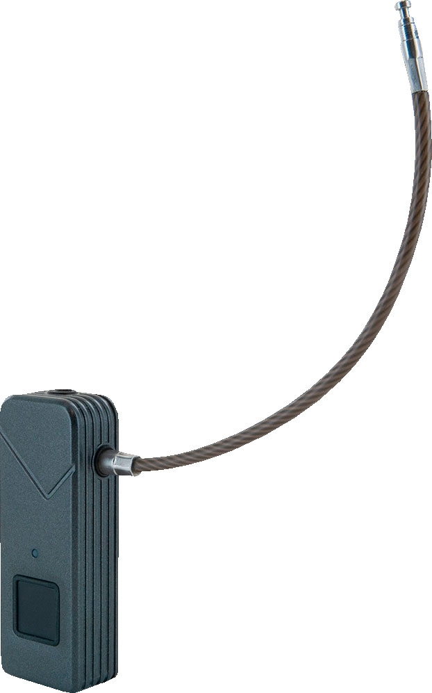 Schwaiger Zelt- / Rucksackschloss mit Fingerabdrucksensor