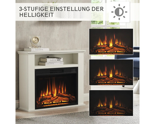 Elektrische haard Balderia Frida wit 2000 watt