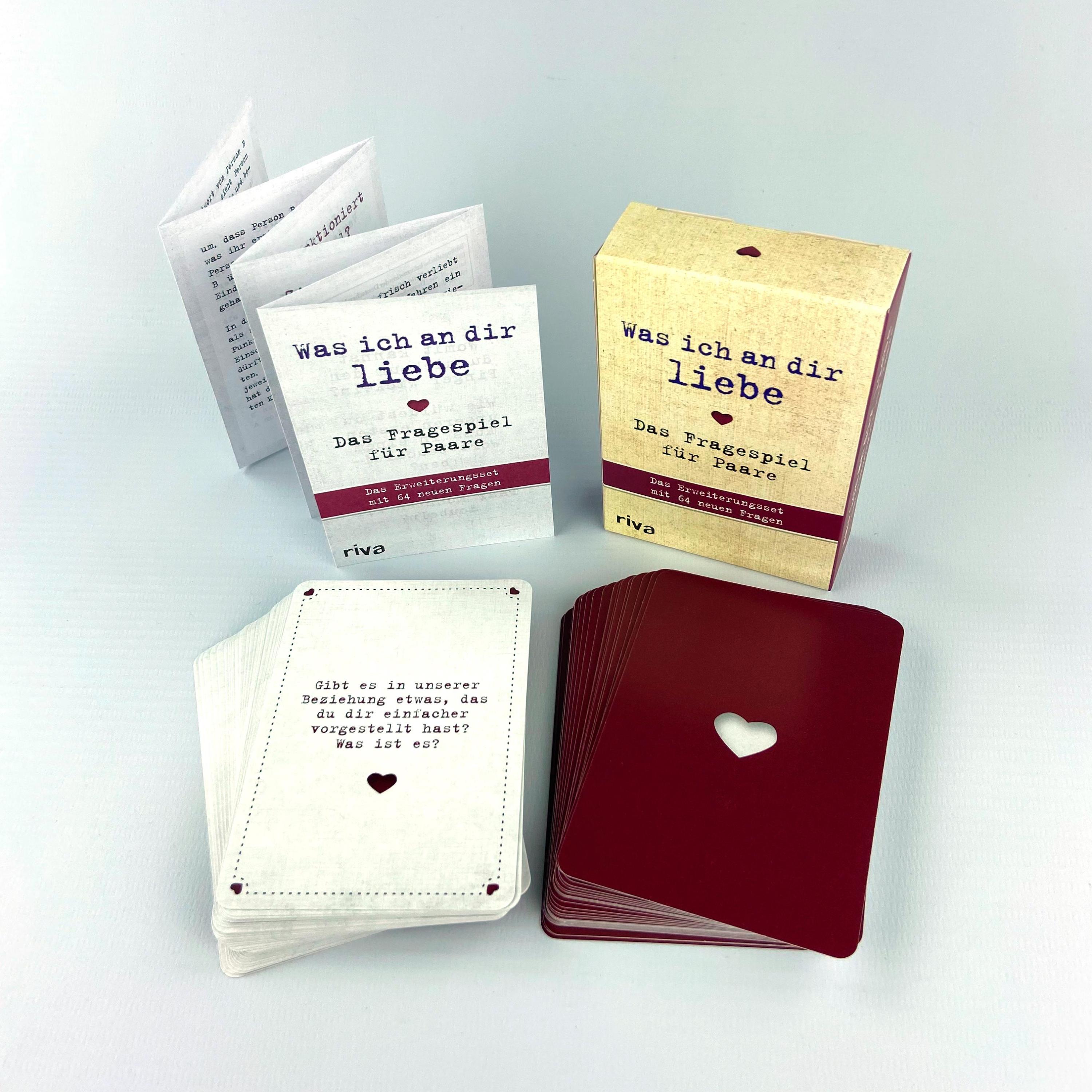 Was ich an dir liebe - Das Fragespiel für Paare 2