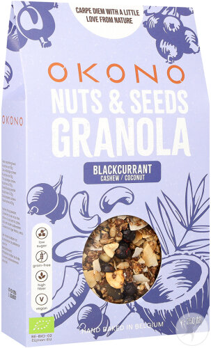 Okono Nuts & Seeds Bio Granola Aux Cassis 250g