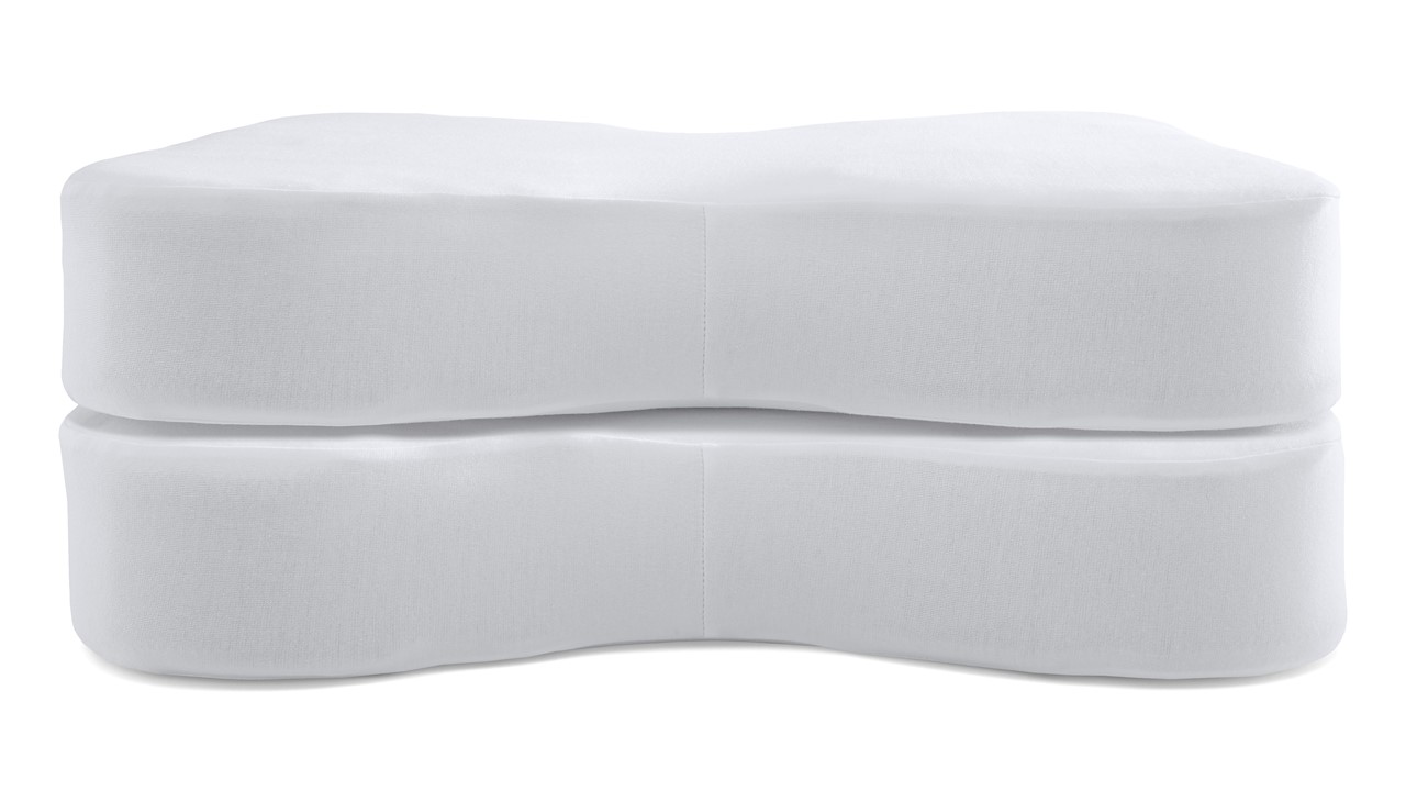 Kussensloop Athletic (set van 2 stuks) wit