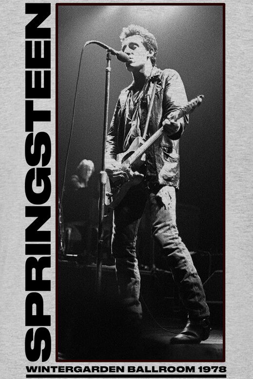 Wintergarden Photo | Bruce Springsteen T-Shirt Manches courtes
