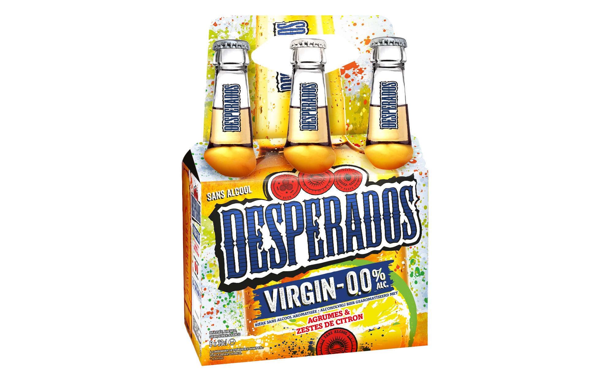 Bier Virgin 0.0% 6 x 0.33 lAlkoholfreies Biermischgetränk
