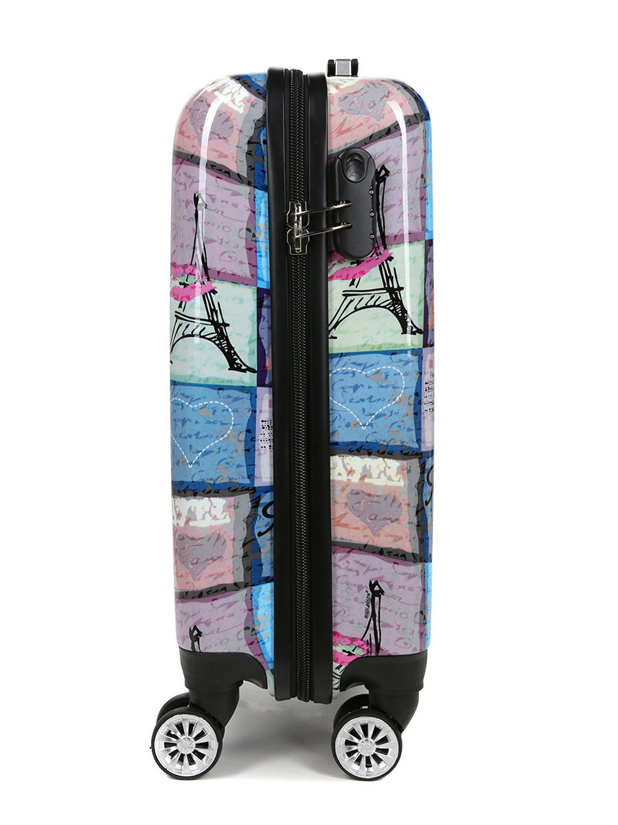 Valise Madisson Patchwork Paris 55 cm